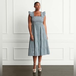 Hill House Emerald Gingham Nap Dress